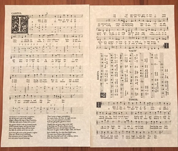 I asked of thee a boon folio